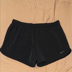Nike Black Athletic Shorts Moisture-Wicking Lightweight